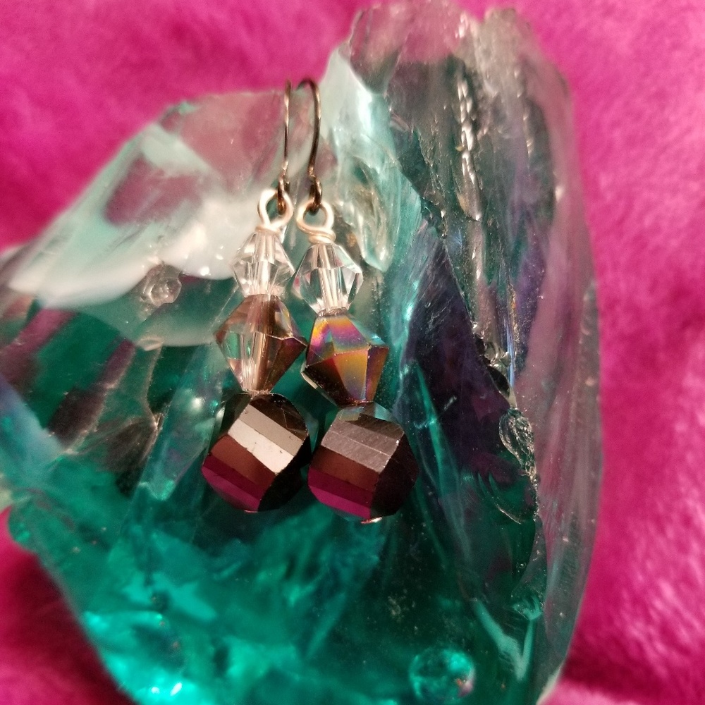 Bicone Earrings